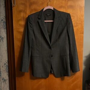 Ann Taylor Petite Brown Tweed  Women's Blazer